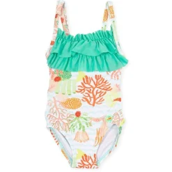 Tutto Piccolo 1071 Swimsuit - Aqua Marine Discount