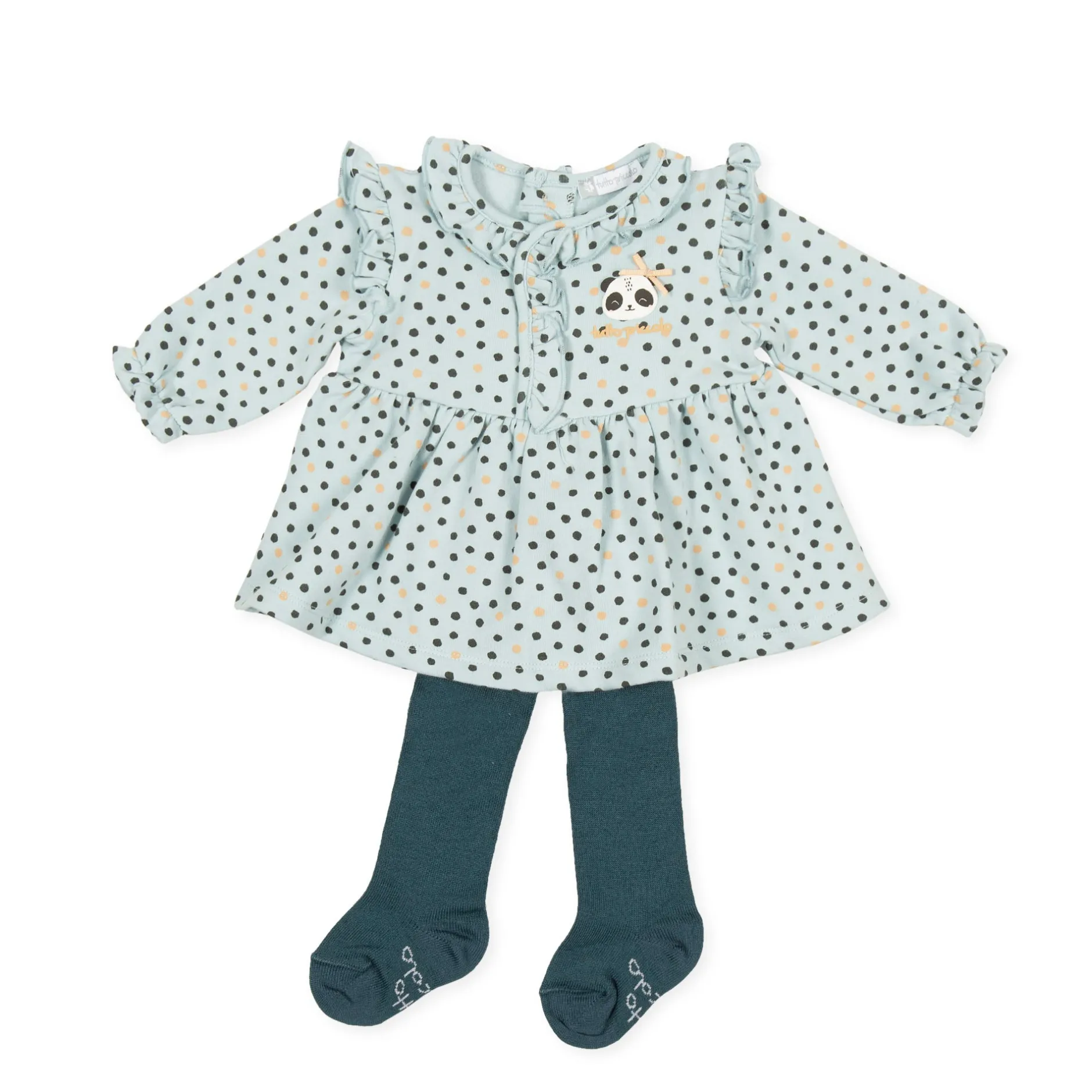 Tutto Piccolo 9205 Vestido Felpa Trousers - See Green Sale