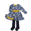 Tutto Piccolo 9231 Vestido Jacquard Ea Dress - Electric Blue Best