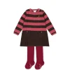 Tutto Piccolo 9224 Vestido Tricot Knitted Dress - Carmine Outlet