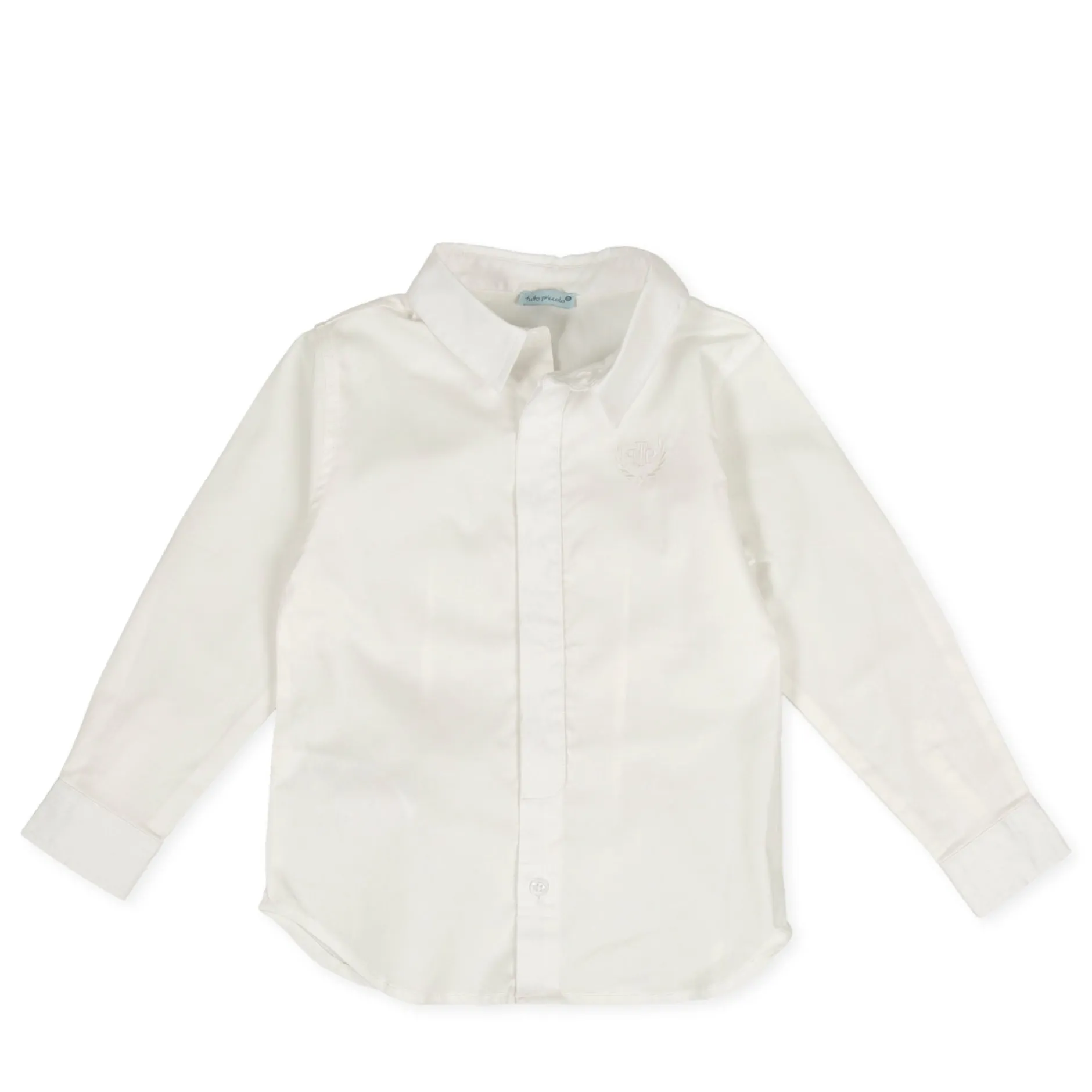 Tutto Piccolo Camisa Viyella Shirt - (Light Blue) Porcelain Outlet