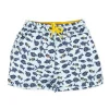 Tutto Piccolo Fish Swim Trunks - Turquiose New