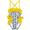 Tutto Piccolo Fish Swimsuit - Turquiose Clearance