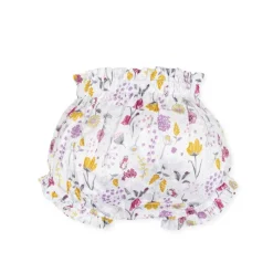 Tutto Piccolo Mauve Floral Print Briefs Online