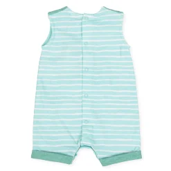Tutto Piccolo Teal Octopus Romper Sale
