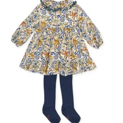 Tutto Piccolo 2233W Printed Dress - Multicolor New