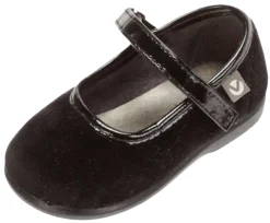 Victoria Alba Velvet Mary Jane Black for Girl's Online