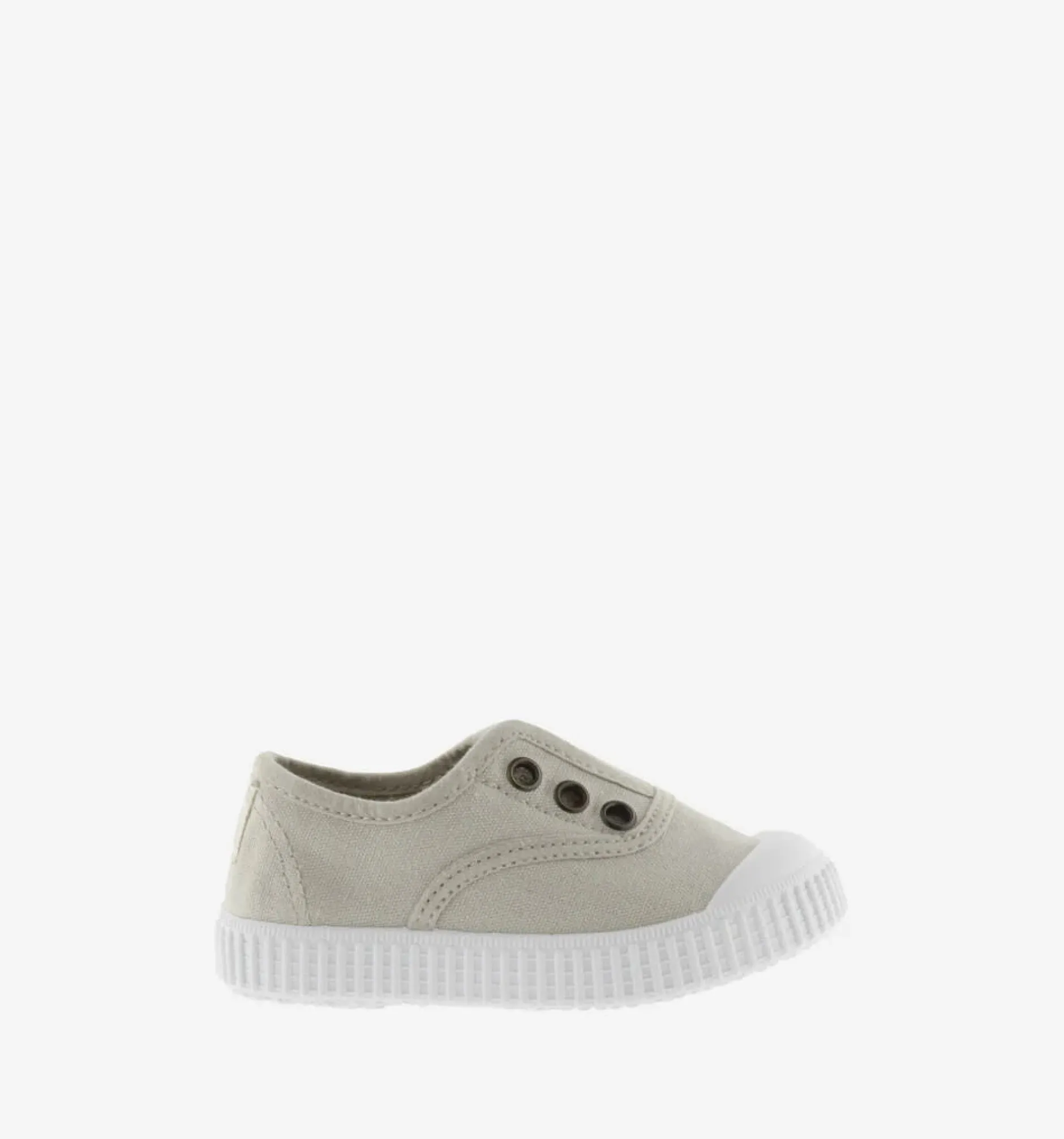Victoria Boy's and Girl's Inglesa DREC Canvas Trainers - Hielo Sale
