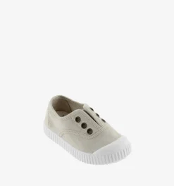 Victoria Boy's and Girl's Inglesa DREC Canvas Trainers - Hielo Sale