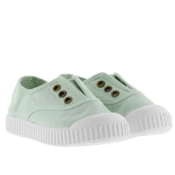 Victoria Girl's Inglesa DREC Canvas Trainers - Melon Discount