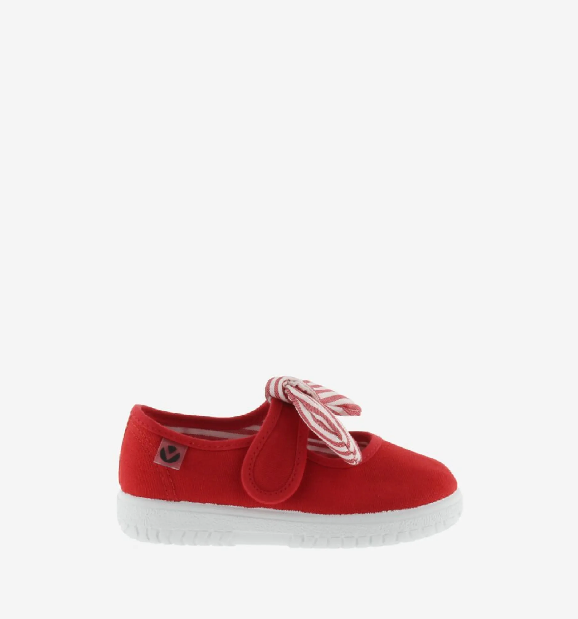 Victoria Girl's OJALÁ Canvas Mary Jane Shoes - Rojo New