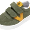 Victoria Millas Suede Sneaker Kaki Hook and Loop for Boy's and Girl's Clearance