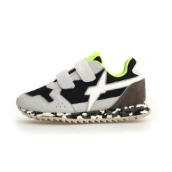 W6YZ Boy's And Girl's Jet Vl-J Casual Shoes - White / Black Best