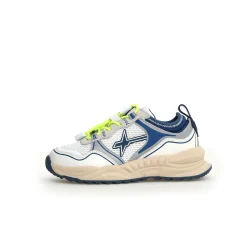 W6YZ Boy's and Girl's Next-J Casual Shoes - White / Azure New