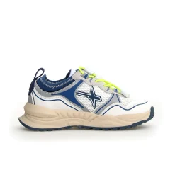 W6YZ Boy's and Girl's Next-J Casual Shoes - White / Azure New