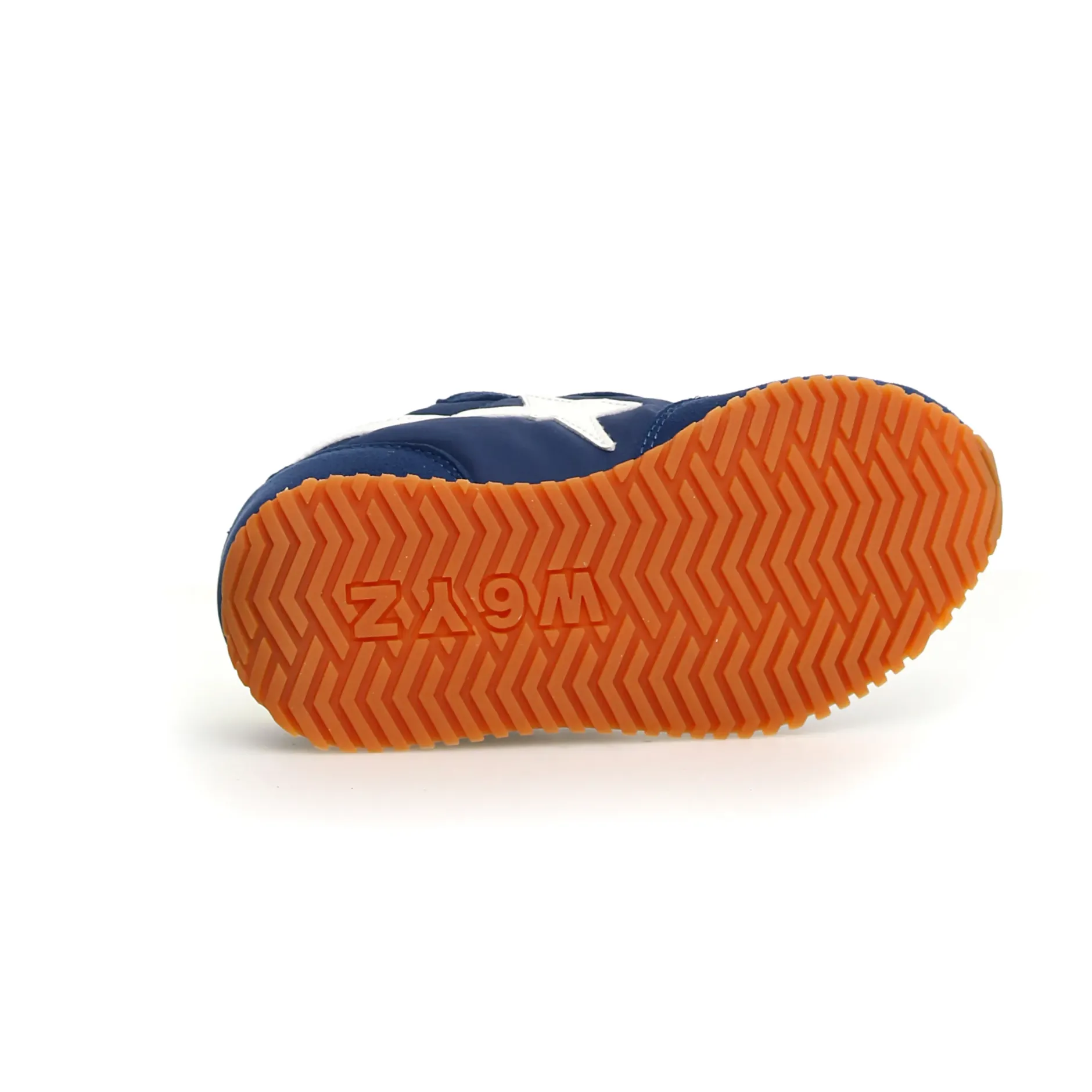W6YZ Boy's Samoa Vl-J Casual Shoes - Azure / White / Yellow Fluo Outlet
