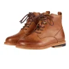 Young Soles Girl's Buster Brogue Leather Boot - Tan Sale